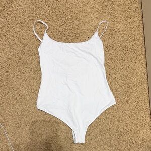 Free People Women’s White Bodysuit